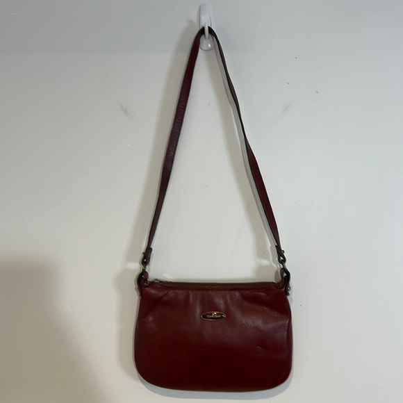 Etienne Aigner 1980s Burgundy Leather Purse - Picture 3 of 11
